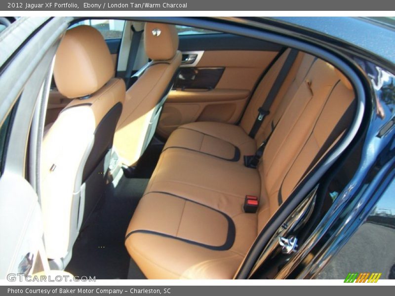 Ebony / London Tan/Warm Charcoal 2012 Jaguar XF Portfolio