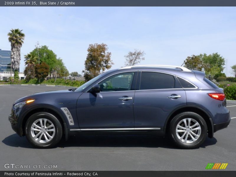 Blue Slate / Graphite 2009 Infiniti FX 35