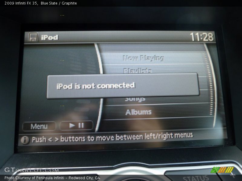 Blue Slate / Graphite 2009 Infiniti FX 35