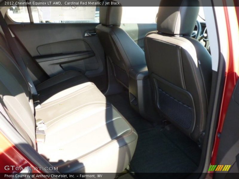 Cardinal Red Metallic / Jet Black 2012 Chevrolet Equinox LT AWD
