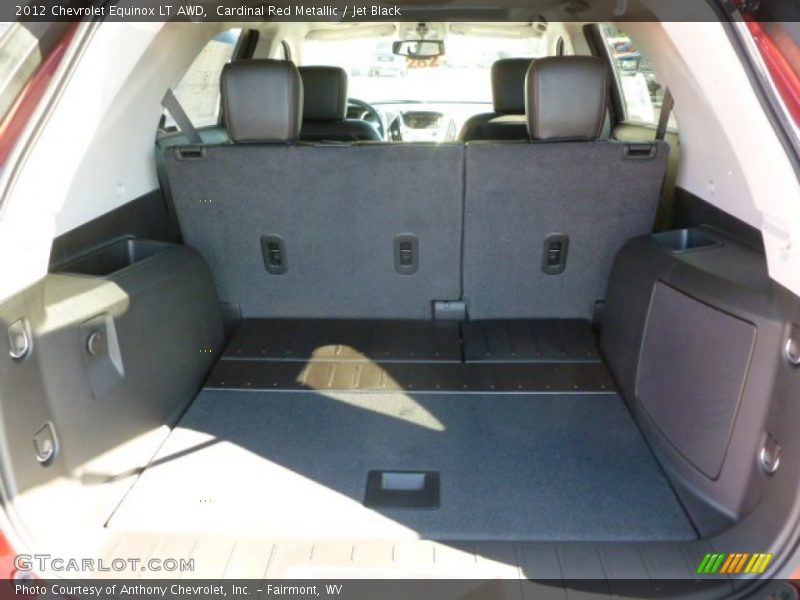 Cardinal Red Metallic / Jet Black 2012 Chevrolet Equinox LT AWD