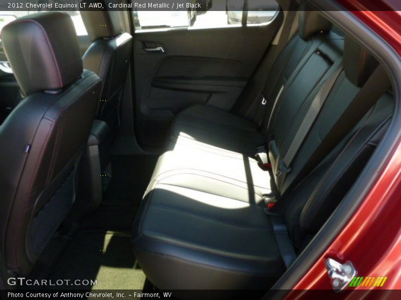 Cardinal Red Metallic / Jet Black 2012 Chevrolet Equinox LT AWD