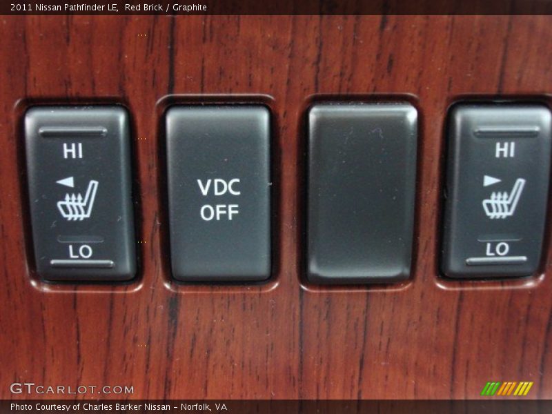 Red Brick / Graphite 2011 Nissan Pathfinder LE