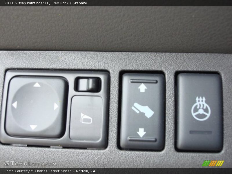 Red Brick / Graphite 2011 Nissan Pathfinder LE