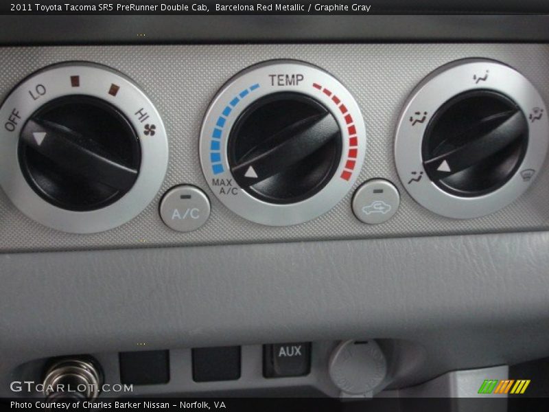 Barcelona Red Metallic / Graphite Gray 2011 Toyota Tacoma SR5 PreRunner Double Cab