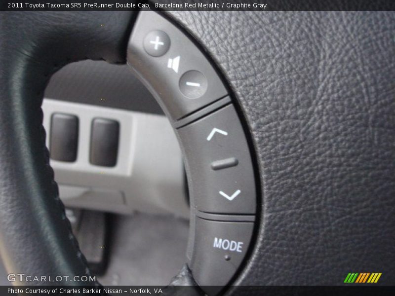 Barcelona Red Metallic / Graphite Gray 2011 Toyota Tacoma SR5 PreRunner Double Cab