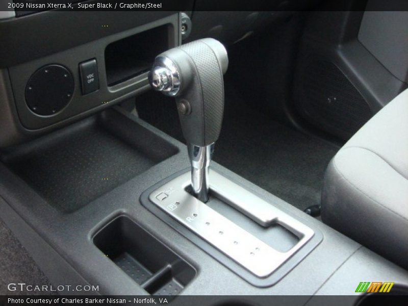 Super Black / Graphite/Steel 2009 Nissan Xterra X
