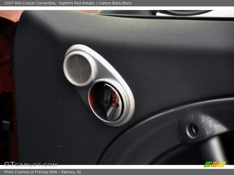 Nightfire Red Metallic / Carbon Black/Black 2007 Mini Cooper Convertible