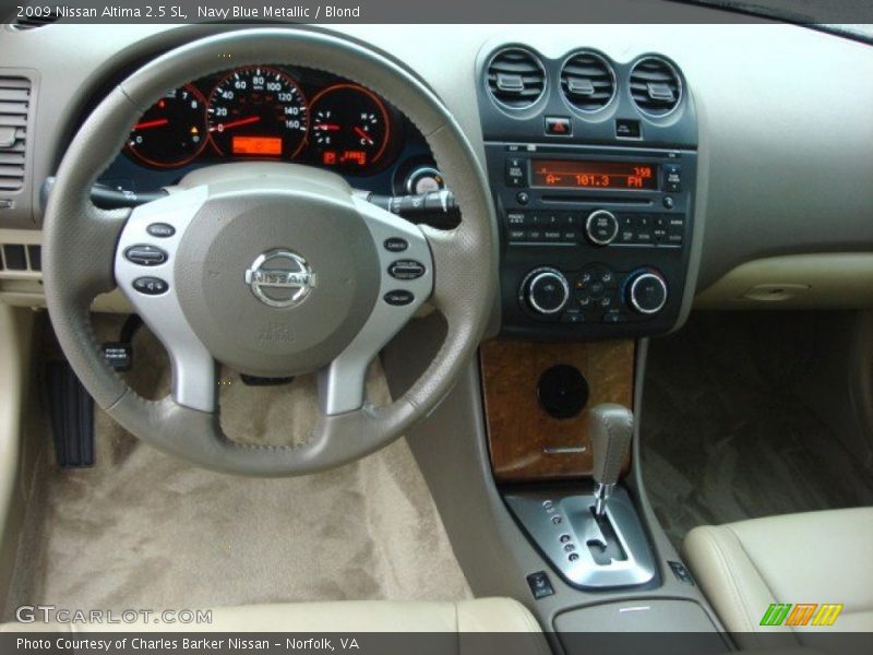 Navy Blue Metallic / Blond 2009 Nissan Altima 2.5 SL