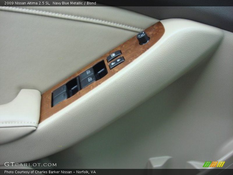 Navy Blue Metallic / Blond 2009 Nissan Altima 2.5 SL