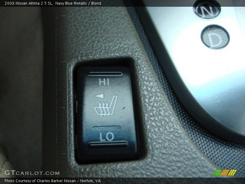 Navy Blue Metallic / Blond 2009 Nissan Altima 2.5 SL