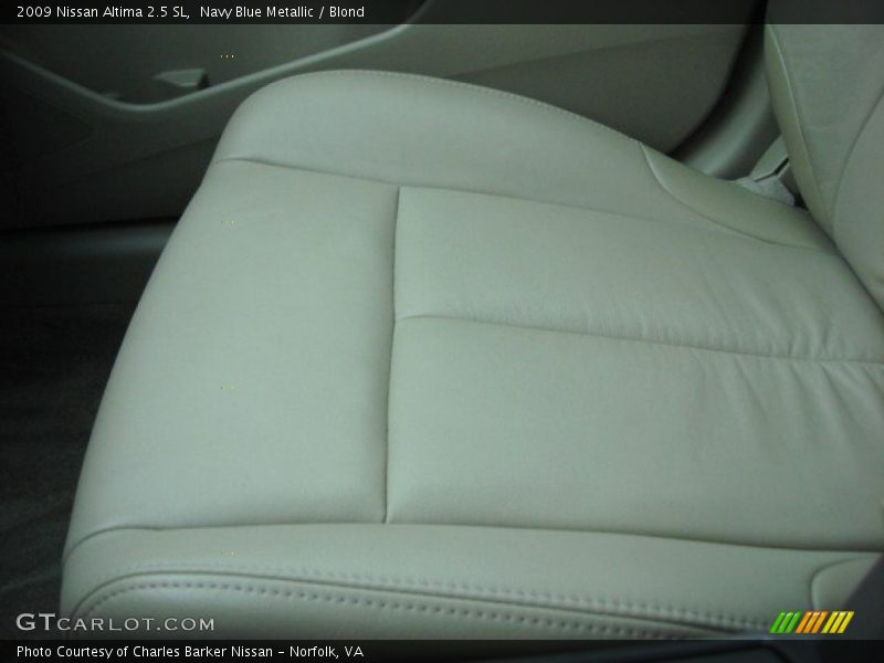 Navy Blue Metallic / Blond 2009 Nissan Altima 2.5 SL