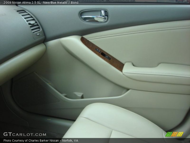Navy Blue Metallic / Blond 2009 Nissan Altima 2.5 SL