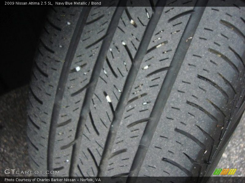 Navy Blue Metallic / Blond 2009 Nissan Altima 2.5 SL