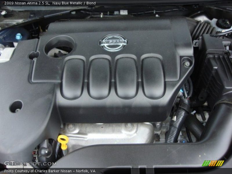 Navy Blue Metallic / Blond 2009 Nissan Altima 2.5 SL