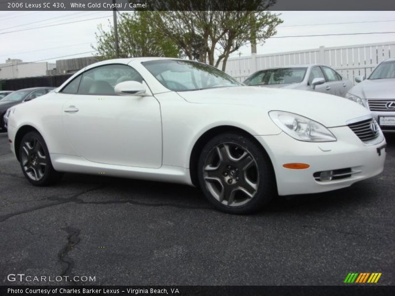 White Gold Crystal / Camel 2006 Lexus SC 430