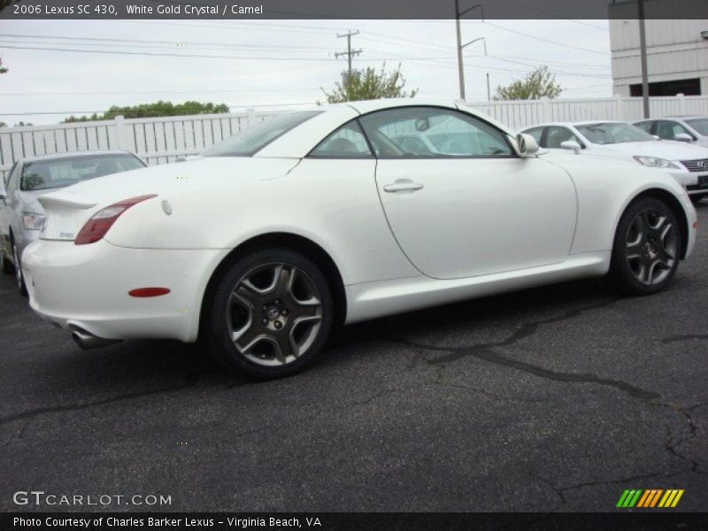 White Gold Crystal / Camel 2006 Lexus SC 430