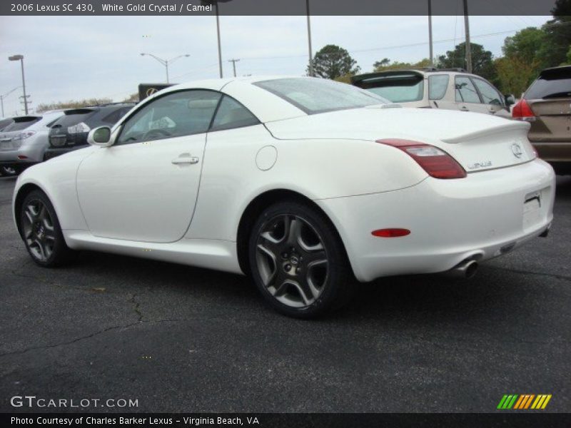 White Gold Crystal / Camel 2006 Lexus SC 430