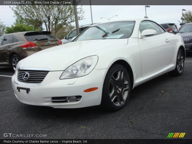 White Gold Crystal / Camel 2006 Lexus SC 430
