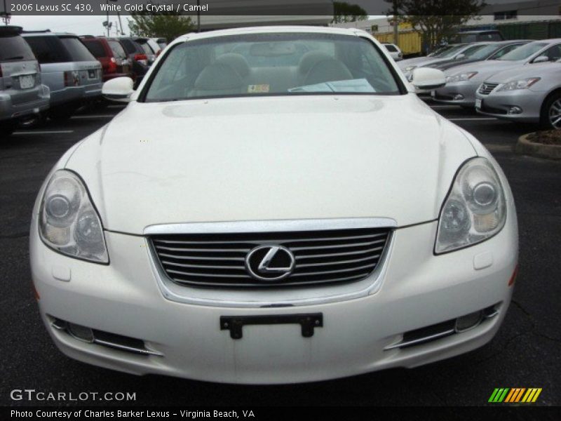 White Gold Crystal / Camel 2006 Lexus SC 430