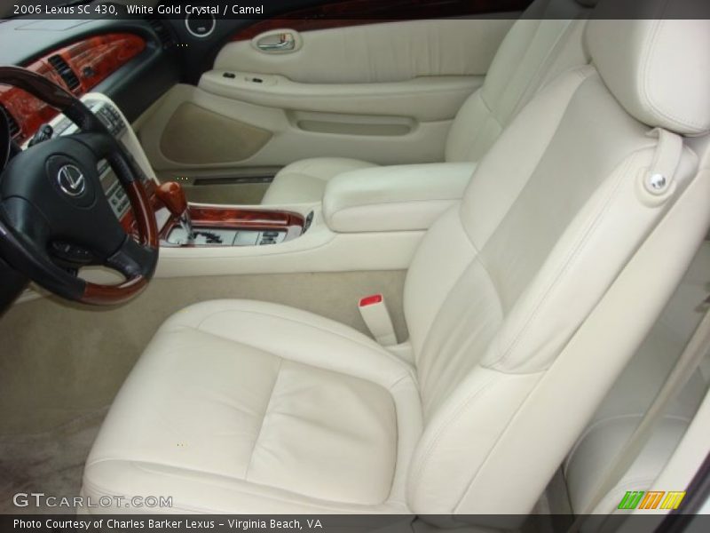 White Gold Crystal / Camel 2006 Lexus SC 430