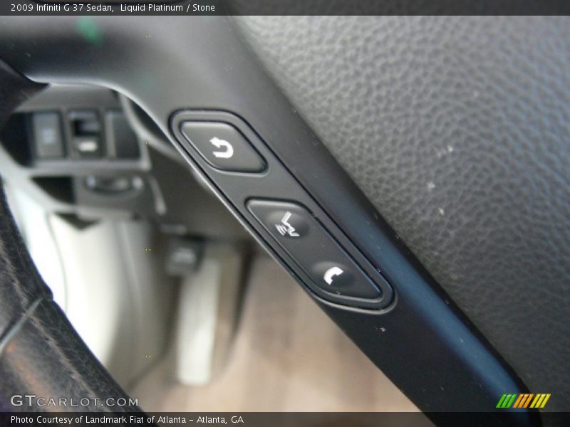 Liquid Platinum / Stone 2009 Infiniti G 37 Sedan