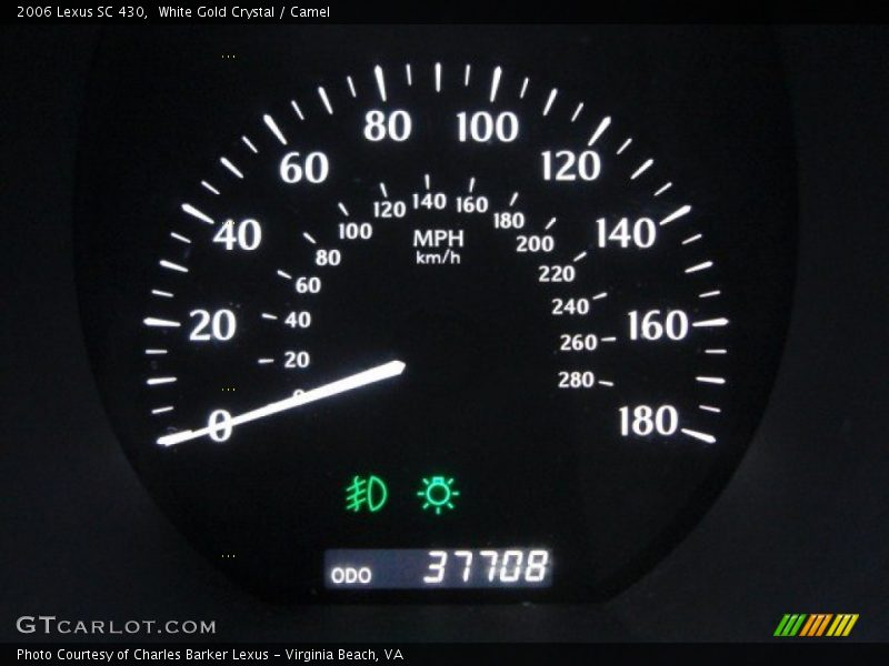 White Gold Crystal / Camel 2006 Lexus SC 430
