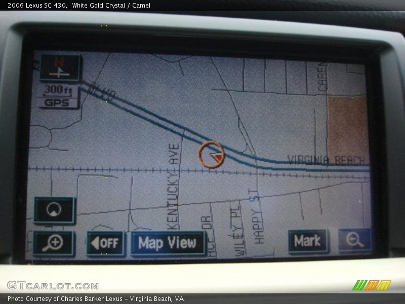 White Gold Crystal / Camel 2006 Lexus SC 430