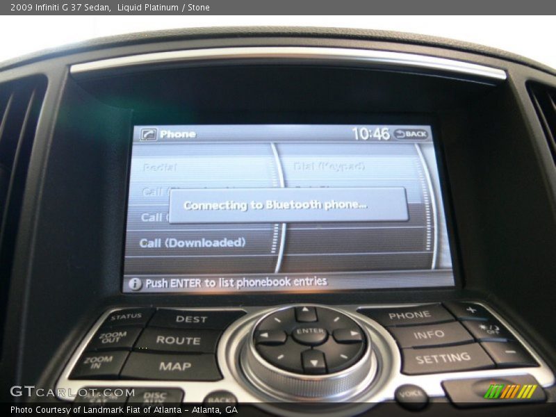 Liquid Platinum / Stone 2009 Infiniti G 37 Sedan