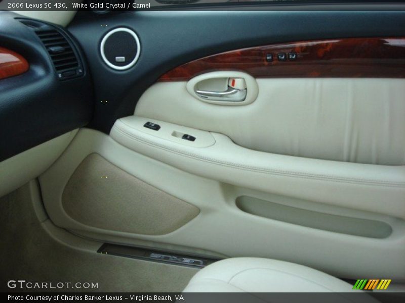 White Gold Crystal / Camel 2006 Lexus SC 430