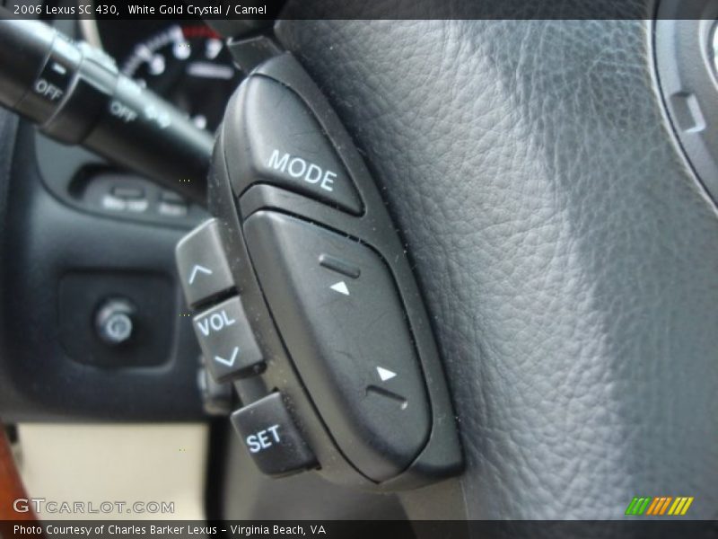 White Gold Crystal / Camel 2006 Lexus SC 430