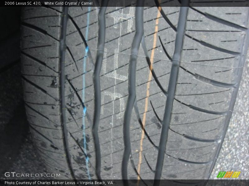 White Gold Crystal / Camel 2006 Lexus SC 430