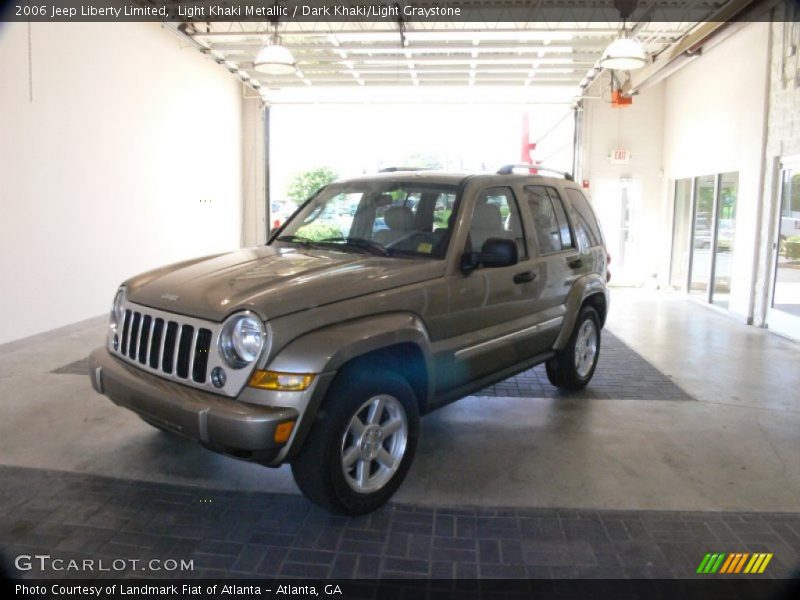 Light Khaki Metallic / Dark Khaki/Light Graystone 2006 Jeep Liberty Limited