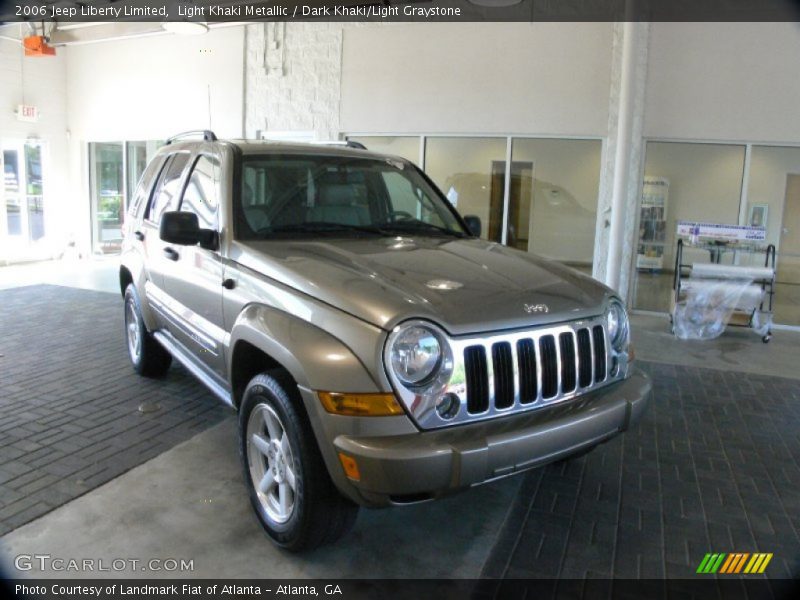 Light Khaki Metallic / Dark Khaki/Light Graystone 2006 Jeep Liberty Limited