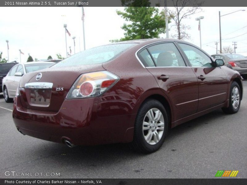 Tuscan Sun / Blond 2011 Nissan Altima 2.5 S