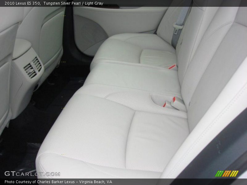 Tungsten Silver Pearl / Light Gray 2010 Lexus ES 350
