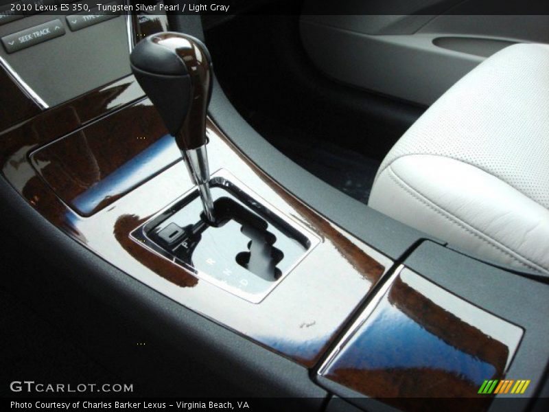 Tungsten Silver Pearl / Light Gray 2010 Lexus ES 350