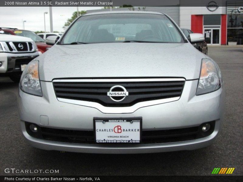Radiant Silver Metallic / Charcoal 2008 Nissan Altima 3.5 SE