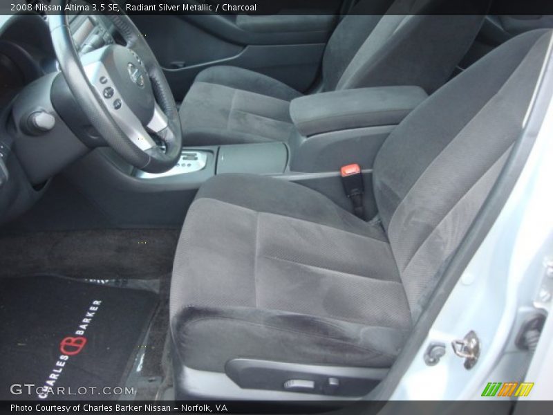 Radiant Silver Metallic / Charcoal 2008 Nissan Altima 3.5 SE