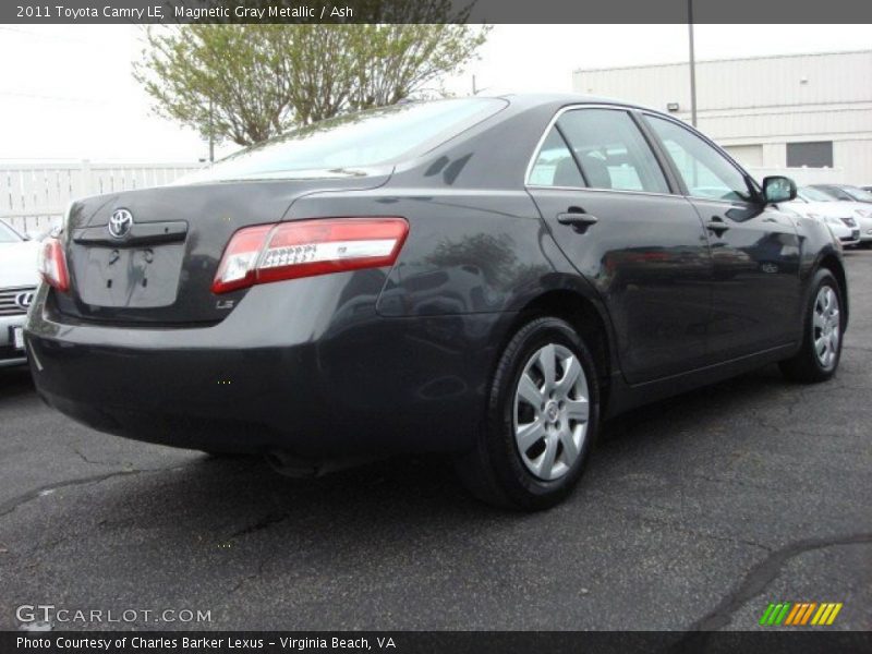 Magnetic Gray Metallic / Ash 2011 Toyota Camry LE