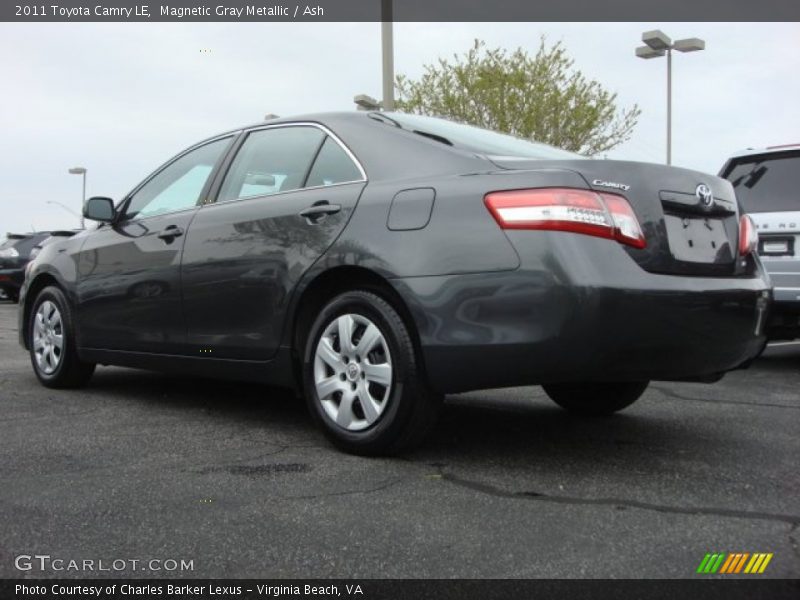 Magnetic Gray Metallic / Ash 2011 Toyota Camry LE