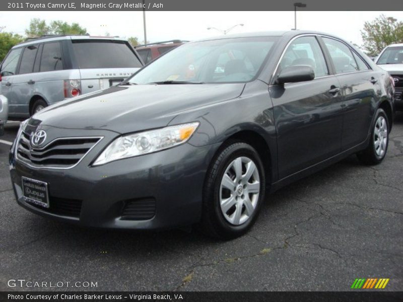 Magnetic Gray Metallic / Ash 2011 Toyota Camry LE