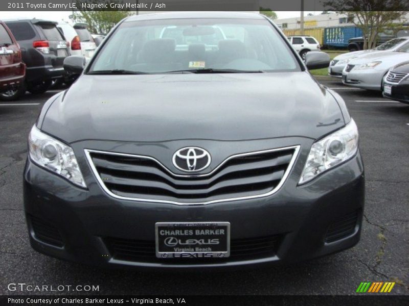 Magnetic Gray Metallic / Ash 2011 Toyota Camry LE