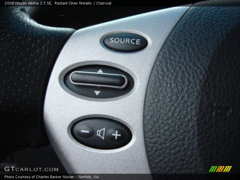 Radiant Silver Metallic / Charcoal 2008 Nissan Altima 3.5 SE