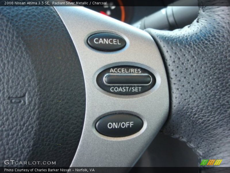 Radiant Silver Metallic / Charcoal 2008 Nissan Altima 3.5 SE
