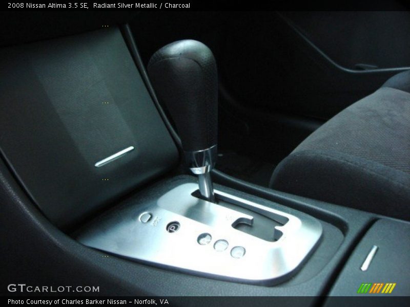 Radiant Silver Metallic / Charcoal 2008 Nissan Altima 3.5 SE