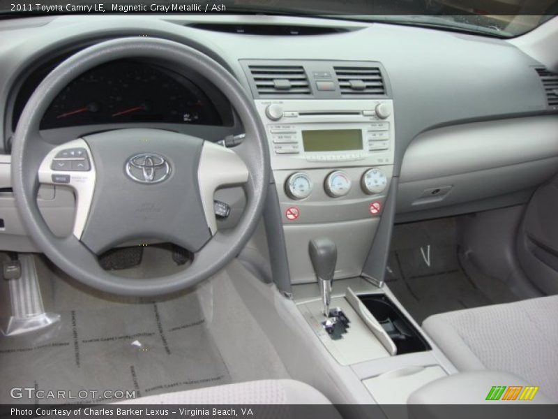 Magnetic Gray Metallic / Ash 2011 Toyota Camry LE