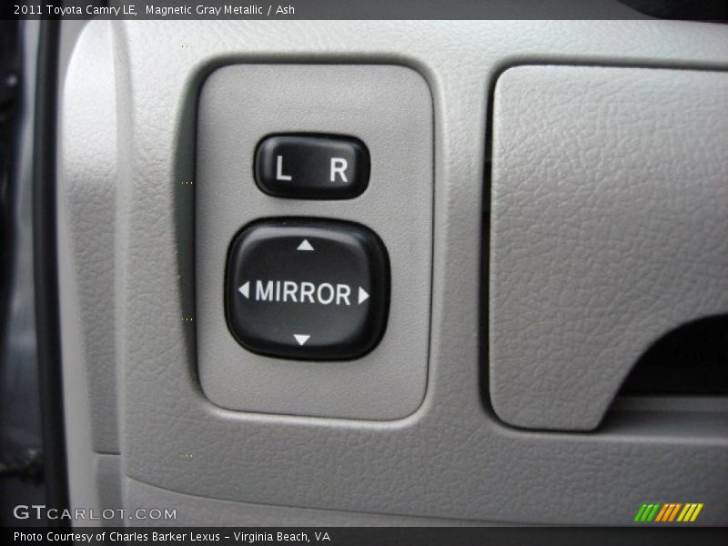 Magnetic Gray Metallic / Ash 2011 Toyota Camry LE