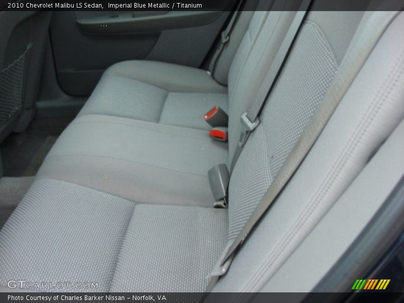 Imperial Blue Metallic / Titanium 2010 Chevrolet Malibu LS Sedan