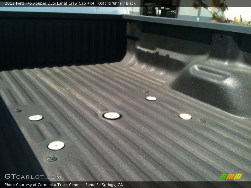Oxford White / Black 2012 Ford F450 Super Duty Lariat Crew Cab 4x4
